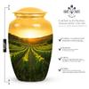 KARYLIZ Natures Golden Embrace Urns for Human Ashes - Urn for Ashes Adult Male Female - Large Cremation Urn for Men & Women - Small Urns for Human Ash Keepsake (1 Large, 4 Keepsake) view 2