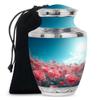 Yatskia Pink Rose Urns for Human Ashes Adult Female & Male, Cremation Urns for Human Ashes, (Tasty Large, 10 Inch) view 1