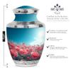 Yatskia Pink Rose Urns for Human Ashes Adult Female & Male, Cremation Urns for Human Ashes, (Tasty Large, 10 Inch) view 2