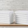 CLOROX Ribbed Bar Mops - 100% Cotton Quick Dry Extra Large Dishcloths - Absorbent Multipurpose Cleaning Cloths for Restaurants, Kitchen, Bathroom, Hotel - 16" x 19" - White 3 Pack view 1
