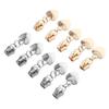 MINAOLULUS 10pcs Metal Heart Shaped Zipper Pulls for Luggage Fashion Bag Zipper Supplies view 1