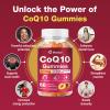 2 Pack CoQ10 Gummies - 500mg per Serving with Omega-3 (EPA & DHA), B3 & Zinc - Supports Immunity & Energy - Delicious Orange Flavor - Non-GMO, Gluten-Free - 120 Count view 3