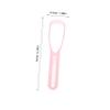 Anneome Tongue Cleaners for Bad Breath 2pcs Tongue Scraper Brush Easy to Use Random Color view 2