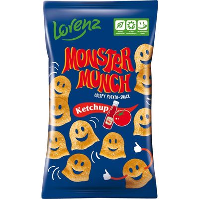 Lorenz Monster Munch (3 - PACK, Ketchup)