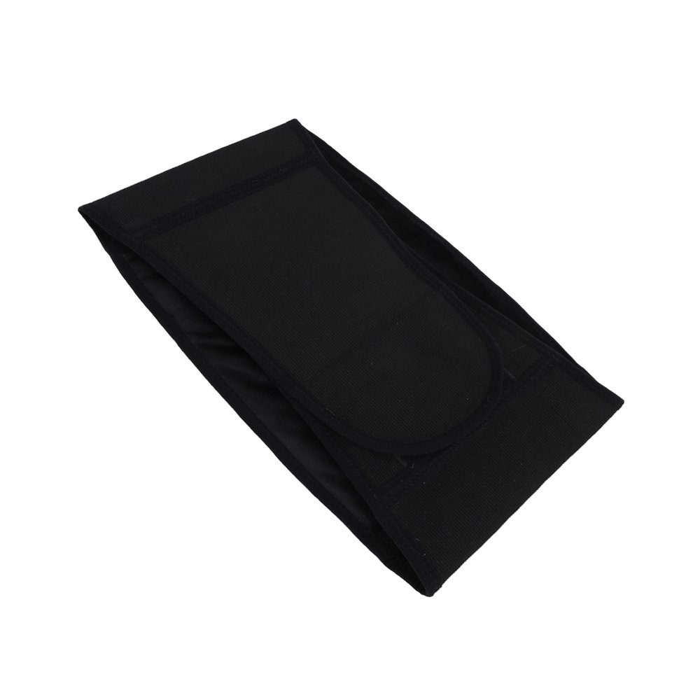 FOYTOKI Warm Adjustable Waist Protector Belt Thermal Support for Back and Abdomen Skin-friendly for Men and Women Black s