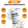 healblend Creatine Monohydrate Powder 5000mg - Unflavored Micronized Creatine for Muscle Gain, Improve Performance & Pre-Workout Recovery - 60 Servings view 3