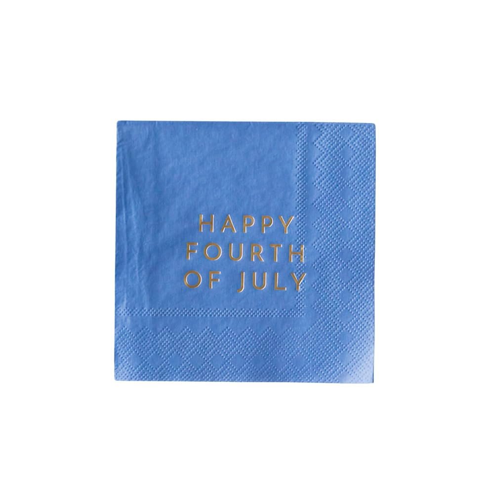 Happy Fourth of July Paper Napkins