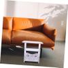 Mikinona Small End Table for Bedroom Stylish Side Table for Books Drinks Nightstand Living Room Modern Space-Saving view 4