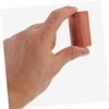HONMEET Mini Cylinder Aromatherapy Display Base Set of 4 Wooden Essential Oil Diffuser Pedestals for Home and Office Decor Round Wood Holder for Aroma Diffuser view 3