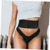 Mikikit 3pcs Waist Protective Belt for Fitness Breathable Back Brace for Lower Back Waist Strap for Sports and Exercise for Men and Women view 2