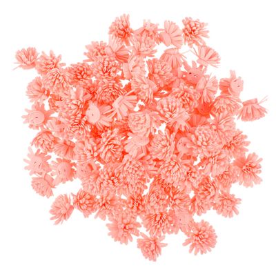 100pcs Mini Flower Diffuser Set 5cm Aromatherapy Diffuser PE Foam Flowers for Home Office and Bathroom Decor