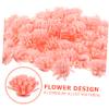 100pcs Mini Flower Diffuser Set 5cm Aromatherapy Diffuser PE Foam Flowers for Home Office and Bathroom Decor view 2