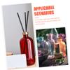 100pcs Mini Flower Diffuser Set 5cm Aromatherapy Diffuser PE Foam Flowers for Home Office and Bathroom Decor view 3
