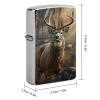 Deer Hunting Season Lighter Case, Personalized Metal Lighter Sleeve, Double-Sided Lighters Cover for Standard Lighters, Stylish & Unique Idea view 2