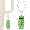 EveryBling Pill Holder for Tumbler with Handle Bling Stanley Cup Accessories Pill Organizer for Stanley & YETI & Simple Modern & BrMate (Green) view 1