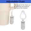 EveryBling Pill Holder for Tumbler with Handle Bling Stanley Cup Accessories Pill Organizer for Stanley & YETI & Simple Modern & BrMate (Green) view 4