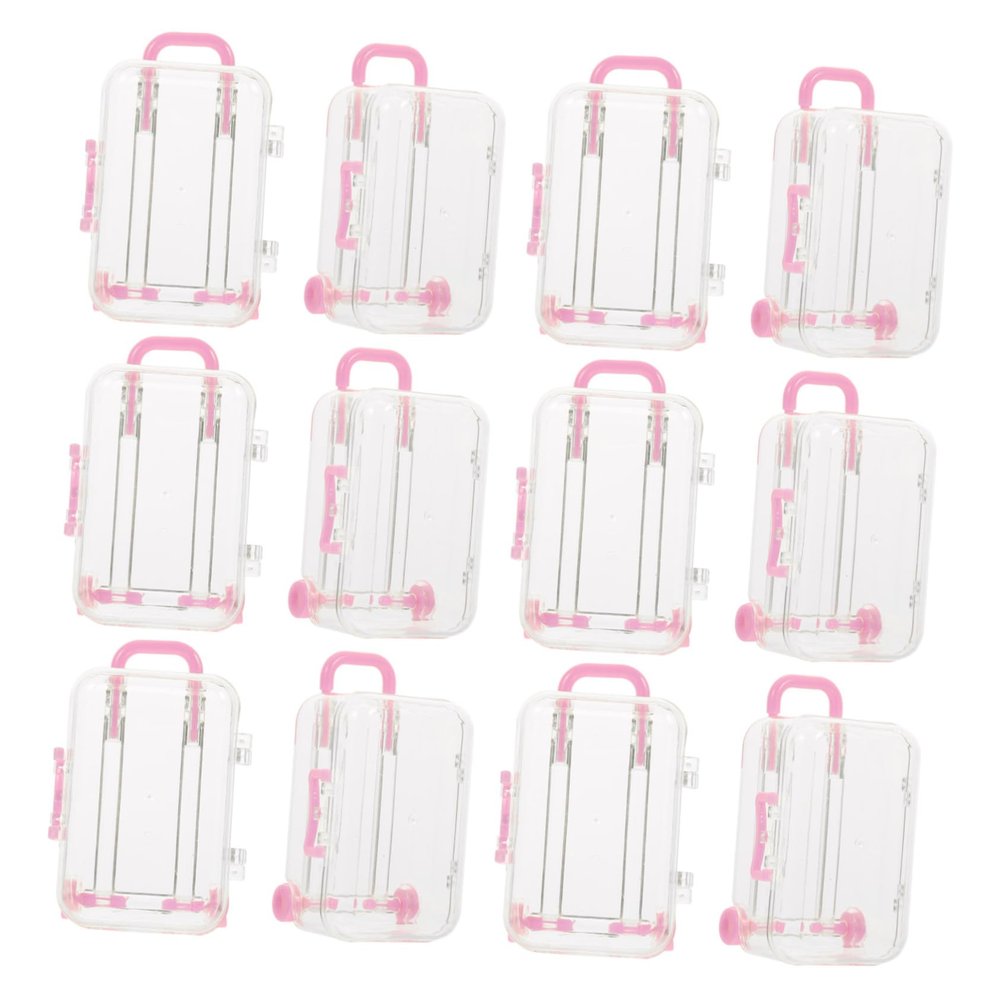 ABOOFAN 12pcs Candy Boxes for Presents Small Boxes Lids Wedding Candy for Party Supplies