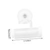 GALPADA Toothpaste Squeezer Roller Rolling Tube Squeezer Wall Mount Suction Holder for Bathroom Decorations view 2