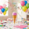 STOBAZA 6 Inch Fake Ice Cream Cone Decor Prop for Food Display Photos Retail Shop Decor Ornaments view 2
