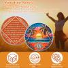 Vitalway Beach Sunset 14 Year Sobriety Coin, NA Recovery Medallion view 2