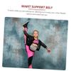 PACKOVE Breathable Lumbar Brace Belt for Comfortable Waist Support during Sports Activities for Running Football Tennis and Gym Workouts for Fitness Enthusiasts Grey view 3