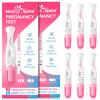Easy@Home Pregnancy Test Sticks: Reliable & Early Detection - Accurate Results in Minutes - Easy to Use at Home | Pregnancy Tests with Curved Handle - 6 Sticks + 12 Strips view 1