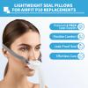 Replacement Nasal Pillows for ResMed Airfit P10, Ultra-Soft Silicone, Gentle Fit, Comfortable Seal, Replacement CPAP Supplie, 2 Packs (Large) view 2