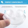 Replacement Nasal Pillows for ResMed Airfit P10, Ultra-Soft Silicone, Gentle Fit, Comfortable Seal, Replacement CPAP Supplie, 2 Packs (Large) view 3