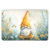 CEBUGI 34 x 52Washable Underpads Heavy Absorbency Waterproof Incontinence Bed Pads Gnome Flower Pee Pads for Adults Kids and Baby view 1