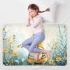 CEBUGI 34 x 52Washable Underpads Heavy Absorbency Waterproof Incontinence Bed Pads Gnome Flower Pee Pads for Adults Kids and Baby view 3