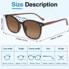LADEESSE 3 Pack Bifocal Reader Sunglasses for Women & Men, UV400 Sun Readers Glasses for Outdoor +1.25 view 2