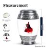 KARYLIZ Jesus Urns for Human Ashes Adult Male - Urn for Ash Adult Male Female - Large Cremation Urn for Men & Women - Small Urns for Human Ashes Keepsake (1 Large, 4 Keepsake) view 2