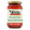 Vantia Roasted Red Peppers 12 oz Jar Fire-Roasted Sweet Peppers in Brine, Tender & Flavorful for Sandwiches, Salads, Antipasto & Mediterranean Cooking view 1