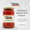 Vantia Roasted Red Peppers 12 oz Jar Fire-Roasted Sweet Peppers in Brine, Tender & Flavorful for Sandwiches, Salads, Antipasto & Mediterranean Cooking view 2