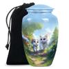 Cat Urn for Ashes for Men, Large Urn for Ashes for Women, Urns for Adult Male dad, Funeral Cremation Urns for Human Ashes(Size - 10inch) view 1