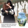 Cat Urn for Ashes Adult Male, Funeral Cremation Urns for Human Ashes, Mini Urns for Human Ashes, Cremation Keepsakes for Ashes(Size - 3inch, 2 Pcs) view 4