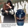 Car Urn for Ashes for Women, Urns for Human Ashes Adult Female, Keepsake Urns for Ashes Small, Burial Urn for Adult Human Ashes Man(Size - 10inch 1Pcs, 3inch 4Pcs) view 3