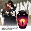 Cowboy Urns for Women Human Ashes, Urns for mom, Urn Keepsakes for Ashes, Large Cremation Urn for Ashes for Men(Size - 10inch 1Pcs, 3inch 1Pcs) view 3