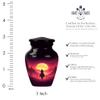Cowboy Urn for Ashes for Women, Burial Urn, Mini Urns for Human Ashes Adult Man, Small Urns for Ashes for Human Ashes Keepsake(Size - 3inch, 2 Pcs) view 2