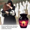 Cowboy Urn for Ashes for Women, Burial Urn, Mini Urns for Human Ashes Adult Man, Small Urns for Ashes for Human Ashes Keepsake(Size - 3inch, 2 Pcs) view 4