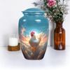 Rooster Urn for Ashes for Women, Urns for Human Ashes Adult Man, Large Urn for Ashes Adult Male, Memorial Urns for Human Ashes (Size - 10inch 1Pcs, 3inch 2Pcs) view 4