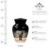 Elephant Urn for Ashes for Women, Cremation Urn for Ashes Adult Male, Burial Urns for Human Ashes Adult Man, Memorial Urns for Human Ashes Keepsake(Size - 3inch, 2 Pcs) view 2