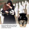 Elephant Urn for Ashes for Women, Cremation Urn for Ashes Adult Male, Burial Urns for Human Ashes Adult Man, Memorial Urns for Human Ashes Keepsake(Size - 3inch, 2 Pcs) view 4