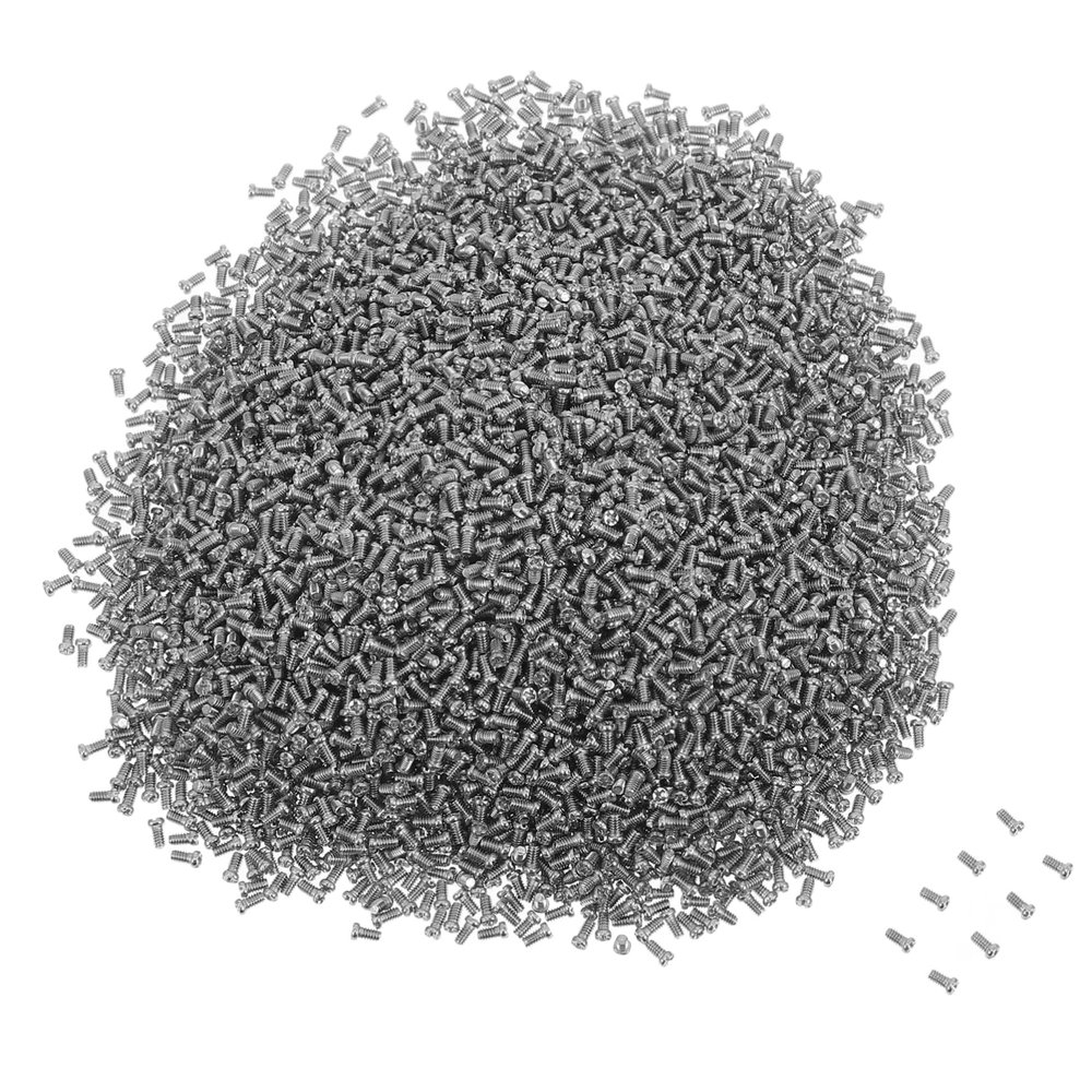 DECHOUS 10000pcs Professional Glasses Screws Eyeglasses Replacement Parts Temple Replacement Nosepads Nose Pieces Assorted Metal Small Screws