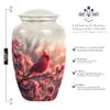 Cardinal Bird Urns for Human Ashes Adult Female, Funeral Urn for Ashes Adult Male, Large Urns for Human Ashes, Urn for Ashes for Women(Size - 10inch) view 2