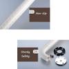 Bathroom Handles Grab Bars for Bathtubs and Showers, Shower Stainless Steel Grab Bar for Bathtubs and Showers, Safety Anti-Slip Support Handrail with Concealed Fixings view 4