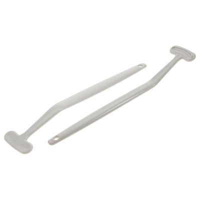 SAFIGLE 2pcs Tongue Scraper Professional Cleaning Tool for Adults Gentle Tongue Brush for Fresh Breath Durable Design Bad Breath Remover Gray Color