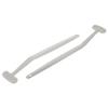 SAFIGLE 2pcs Tongue Scraper Professional Cleaning Tool for Adults Gentle Tongue Brush for Fresh Breath Durable Design Bad Breath Remover Gray Color view 1