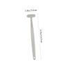 SAFIGLE 2pcs Tongue Scraper Professional Cleaning Tool for Adults Gentle Tongue Brush for Fresh Breath Durable Design Bad Breath Remover Gray Color view 2