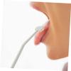 SAFIGLE 2pcs Tongue Scraper Professional Cleaning Tool for Adults Gentle Tongue Brush for Fresh Breath Durable Design Bad Breath Remover Gray Color view 3